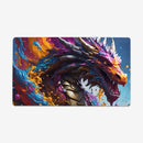 Water Color Dragon Playmat