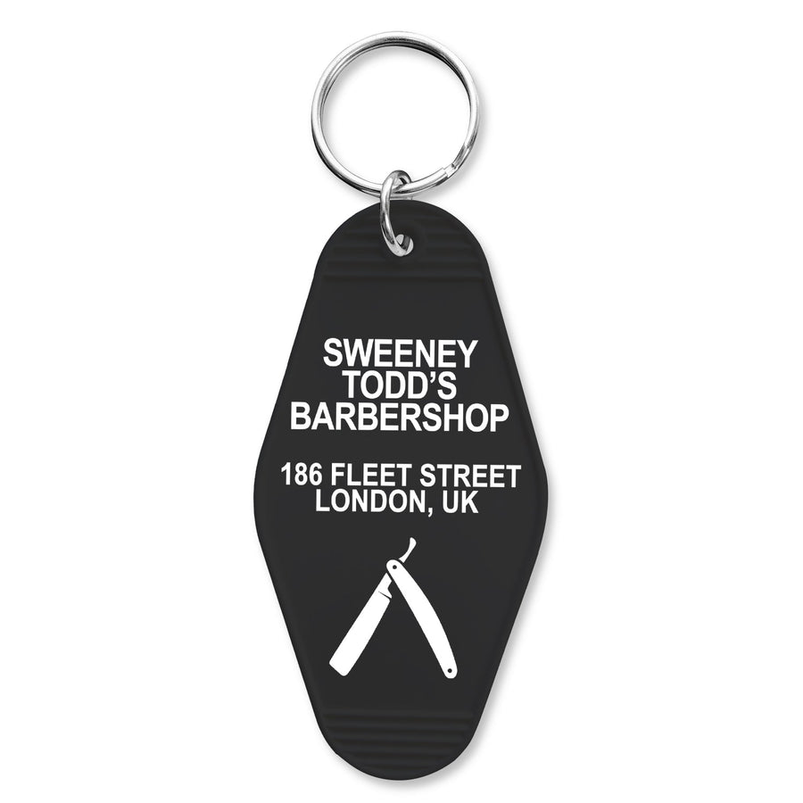 Sweeney Todd's Barbershop Room Keychain