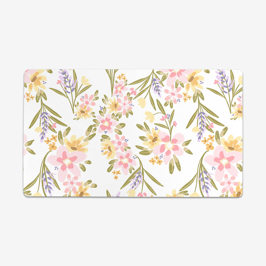 Elegant Flowers Playmat