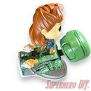 Swivel Shelf for Pop! Rides or Deluxe Funko Pops with Raindrop Base | Includes Mounting Screw