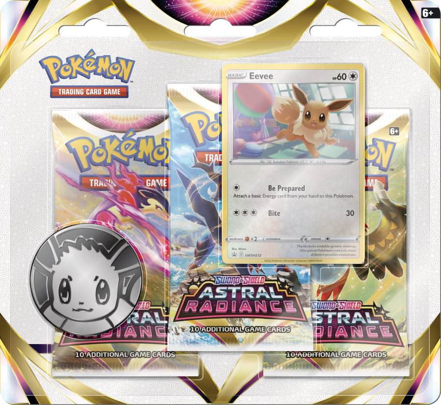 Pokemon: Astral Radiance 3-Pack Blister
