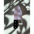 Sword Wife Dagger Hair Claw in White Quartz Acetate | Claw Clip in Velvet Travel Bag