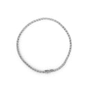 14K White Gold 3.00 Ctw Diamond Classic Standard 4 Prong Set Tennis Bracelet