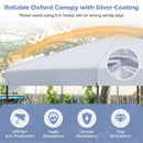 10 X 10 Feet Pop up Canopy Tent with Portable Carrying Bag and 8 Stakes