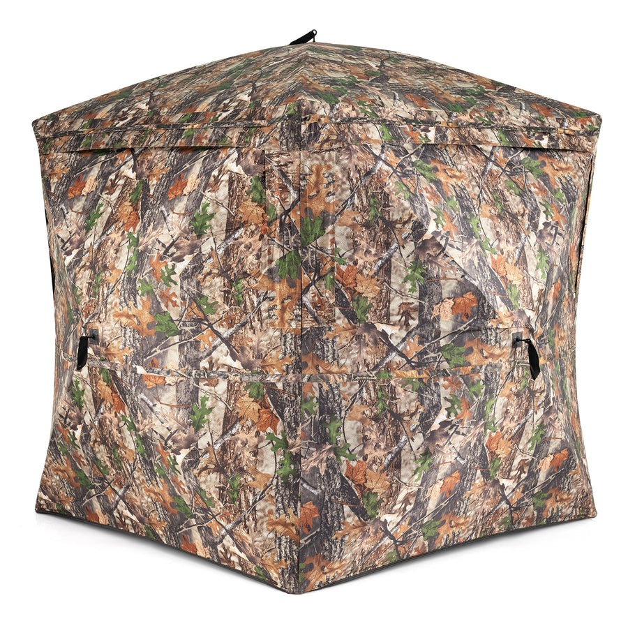 270¬∞ See Through Hunting Blind Tent with Silent Magnetic Door