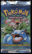 Pokemon Base Set sealed booster pack full art set (3 packs)
