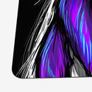 Blacklight Corgi Playmat