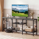 TV Stand for TVs up to 65 Inch with 3-Tier Open Shelves