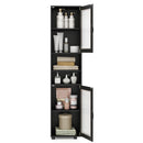 Tall Bathroom Storage Cabinet 67 Inches Freestanding Storage Organizer