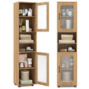 Tall Bathroom Storage Cabinet 67 Inches Freestanding Storage Organizer