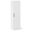 Tall Storage Cabinet with 4 Storage Shelves for Bathroom Living Room