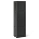Tall Storage Cabinet with 4 Storage Shelves for Bathroom Living Room