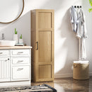 Tall Storage Cabinet with 4 Storage Shelves for Bathroom Living Room