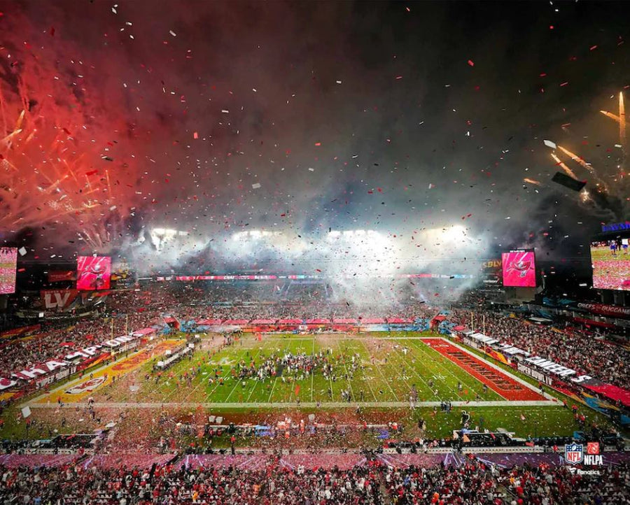 Tampa Bay Buccaneers Raymond James Stadium Super Bowl LV Celebration 8