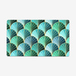 Ocean Inspired Art Deco Scales Playmat