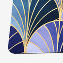 Ocean Inspired Art Deco Scales Playmat