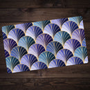 Ocean Inspired Art Deco Scales Playmat