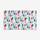 Watercolour Rainbow Drops Playmat