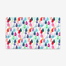 Watercolour Rainbow Drops Playmat