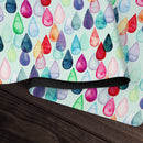 Watercolour Rainbow Drops Playmat