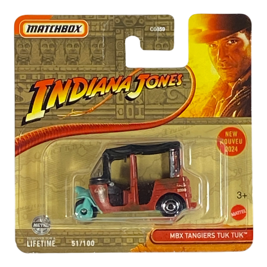 Matchbox MBX Tangiers Tuk Tuk | Indiana Jones Special Edition
