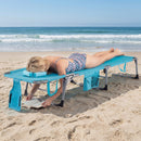 Tanning Chair with Face Arm Holes Folding Chair
