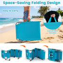 Tanning Chair with Face Arm Holes Folding Chair