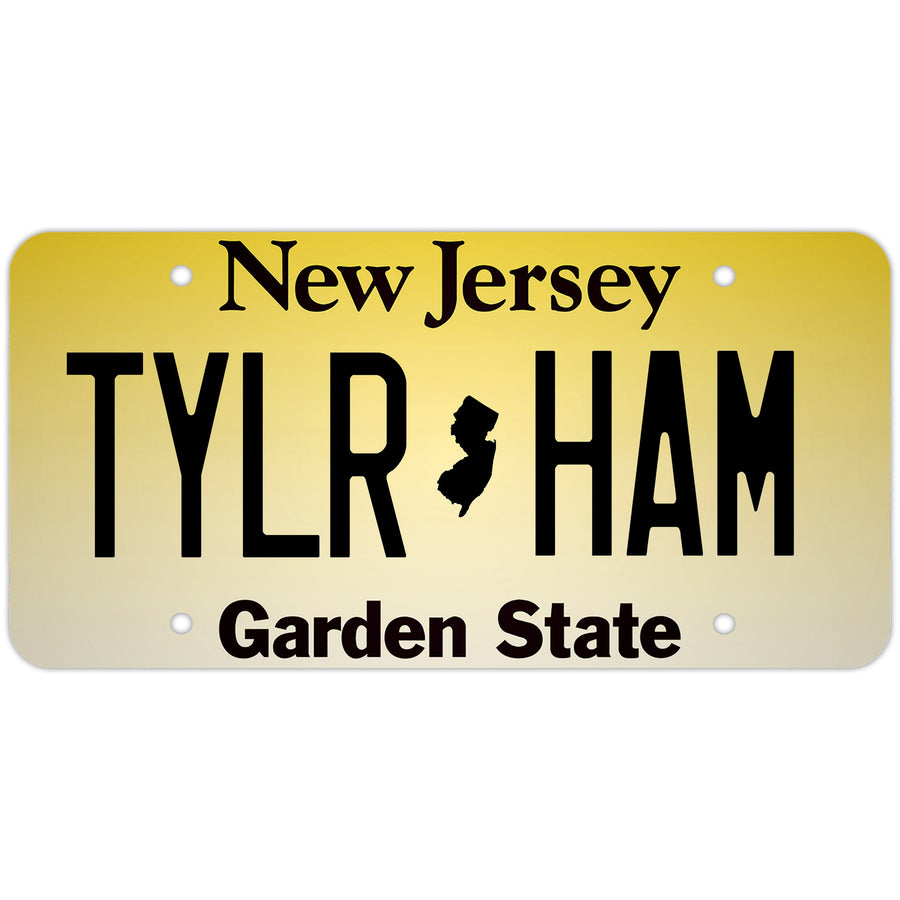 Taylor Ham Decorative License Plate