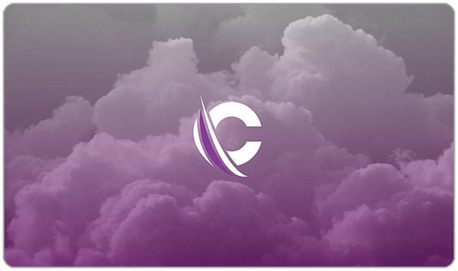 Purple Clouds Playmat