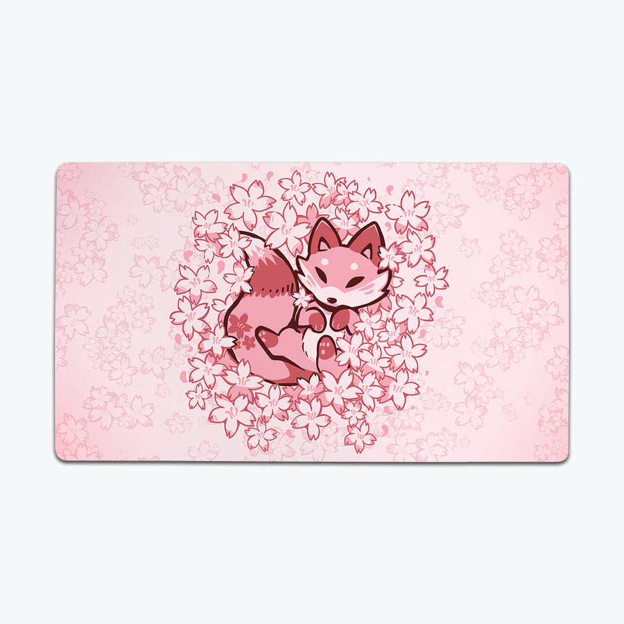Cherry Blossom Fox Playmat