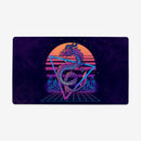 Retrowave Dragon Playmat