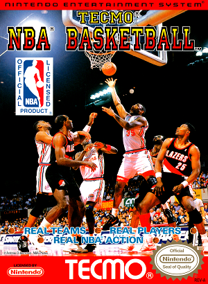 Tecmo NBA Basketball (Nintendo NES)