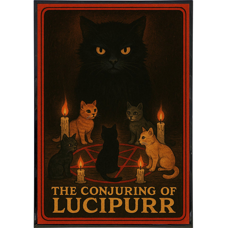 The Conjuring of Lucipurr Poster Print