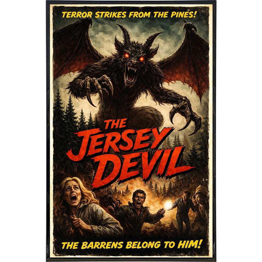 The Jersey Devil Horror Movie Poster Print