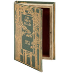 The Open Road Vintage Book Box | Trees Book Shaped Storage Stash Trinket Box