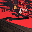 Blazeclad Oni Warrior Playmat