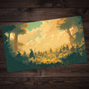 Rabbit Army On The Move Playmat