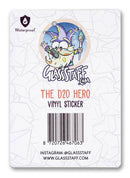 Sticker: D20 Hero Waterproof Die Cut