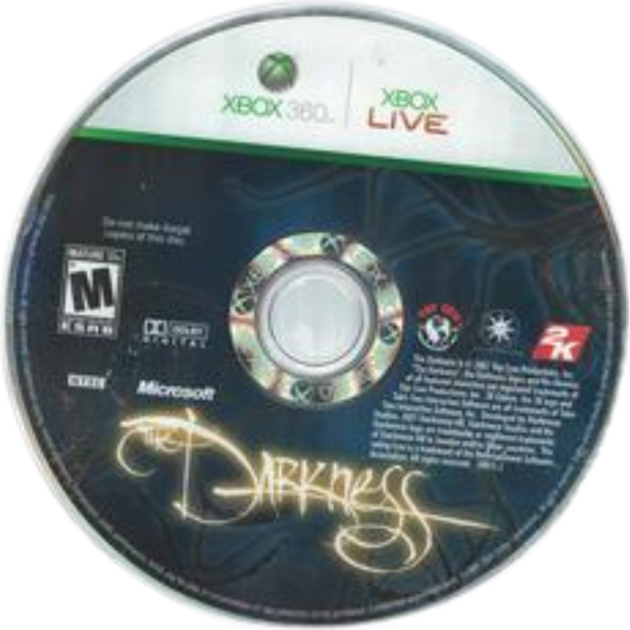 The Darkness - Xbox 360 (Disc Only)