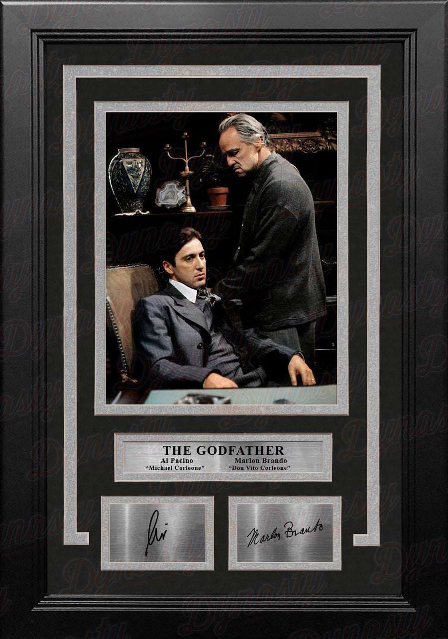 Marlon Brando & Al Pacino The Godfather 8