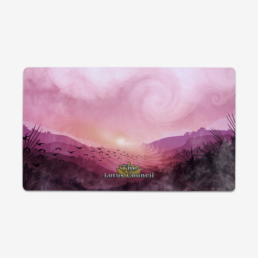 Purple Forest Mountain Playmat