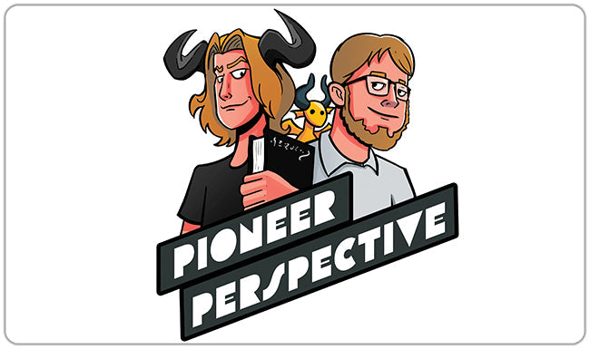 The Pioneer Perspective Logo Playmat