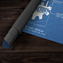 Factory Blueprint Playmat