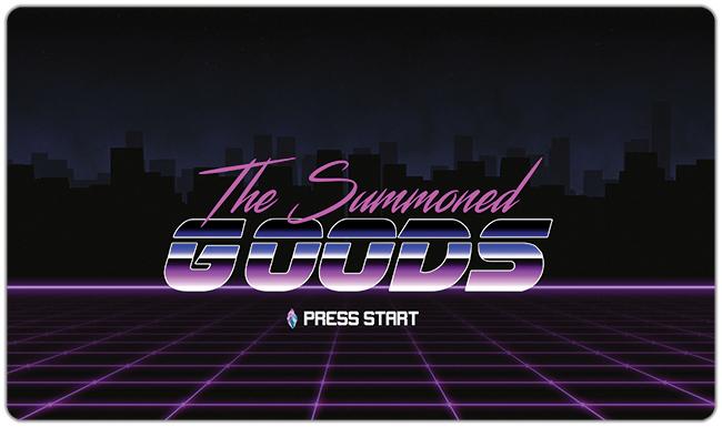 The Summoned Goods Retro Playmat