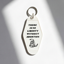 There is No Liberty Without Abortion Snake Keychain