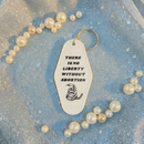 There is No Liberty Without Abortion Snake Keychain