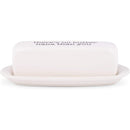 There's No Butter Nana Than You Butter Dish Tray with Lid | Ceramic 8.5"L x 3.5"W