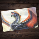 Adult Silver Dragon Playmat