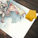 Young White Dragon Playmat