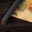 Blue Wyrmling Dragon Playmat